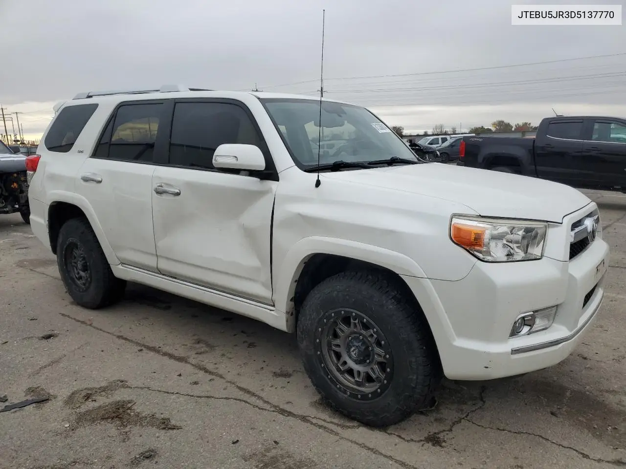 2013 Toyota 4Runner Sr5 VIN: JTEBU5JR3D5137770 Lot: 81336814