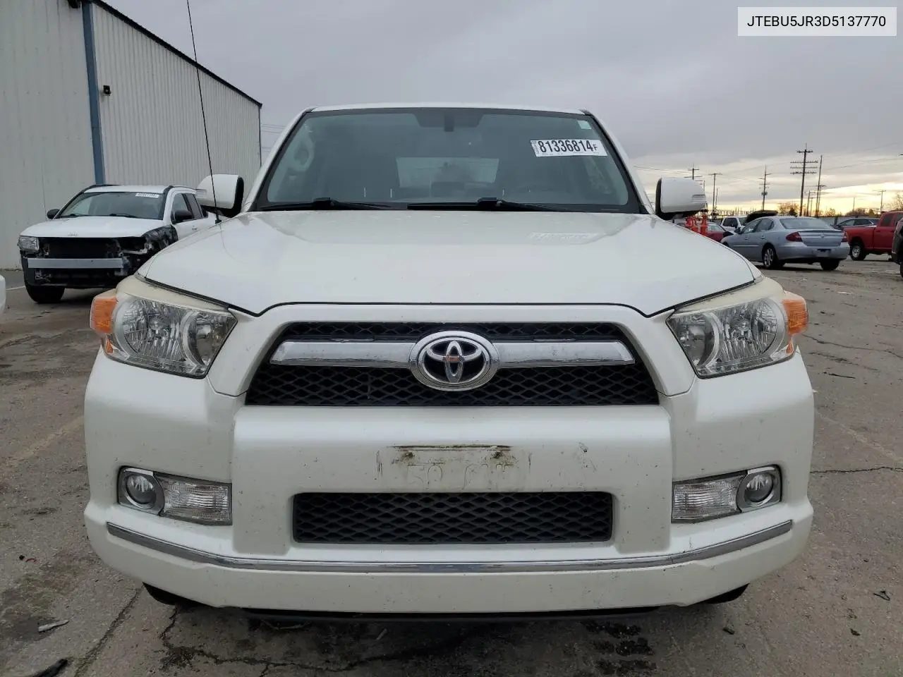2013 Toyota 4Runner Sr5 VIN: JTEBU5JR3D5137770 Lot: 81336814