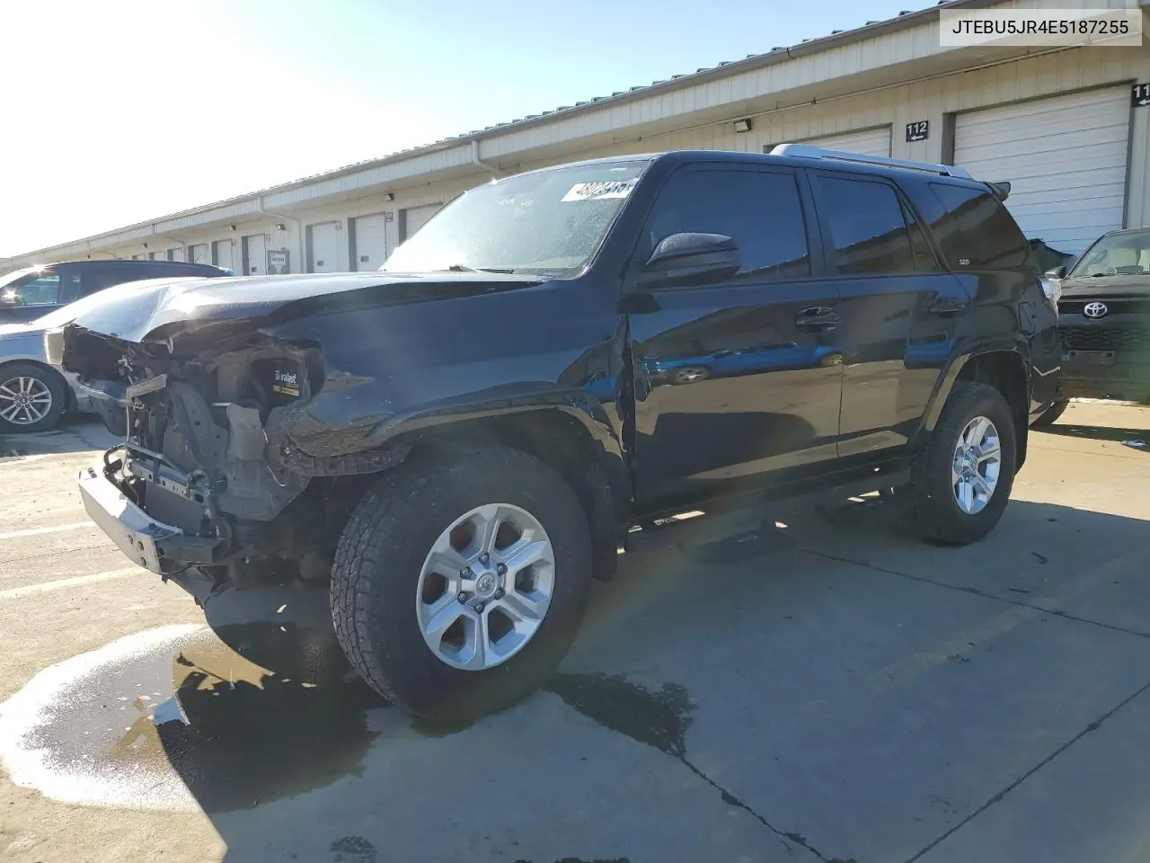 2014 Toyota 4Runner Sr5 VIN: JTEBU5JR4E5187255 Lot: 48024415
