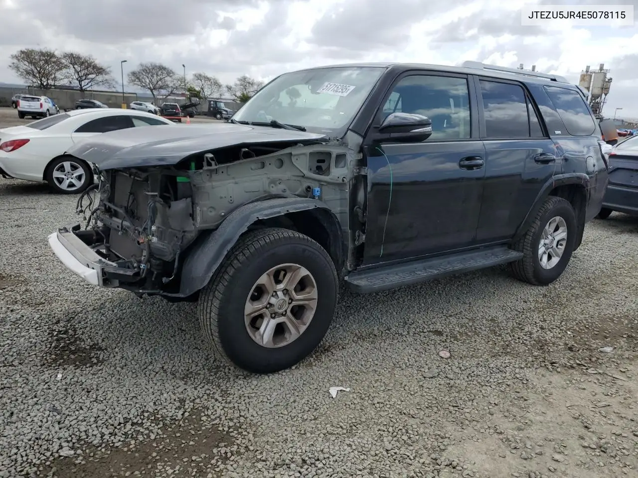 2014 Toyota 4Runner Sr5 VIN: JTEZU5JR4E5078115 Lot: 51715295