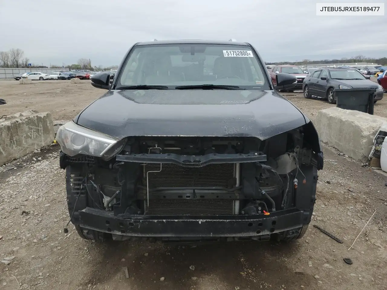 2014 Toyota 4Runner Sr5 VIN: JTEBU5JRXE5189477 Lot: 51752805