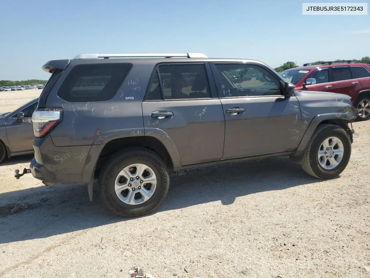 2014 Toyota 4Runner Sr5 VIN: JTEBU5JR3E5172343 Lot: 56673805