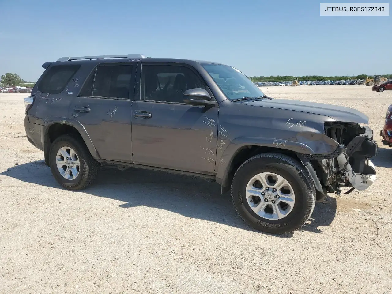 2014 Toyota 4Runner Sr5 VIN: JTEBU5JR3E5172343 Lot: 56673805
