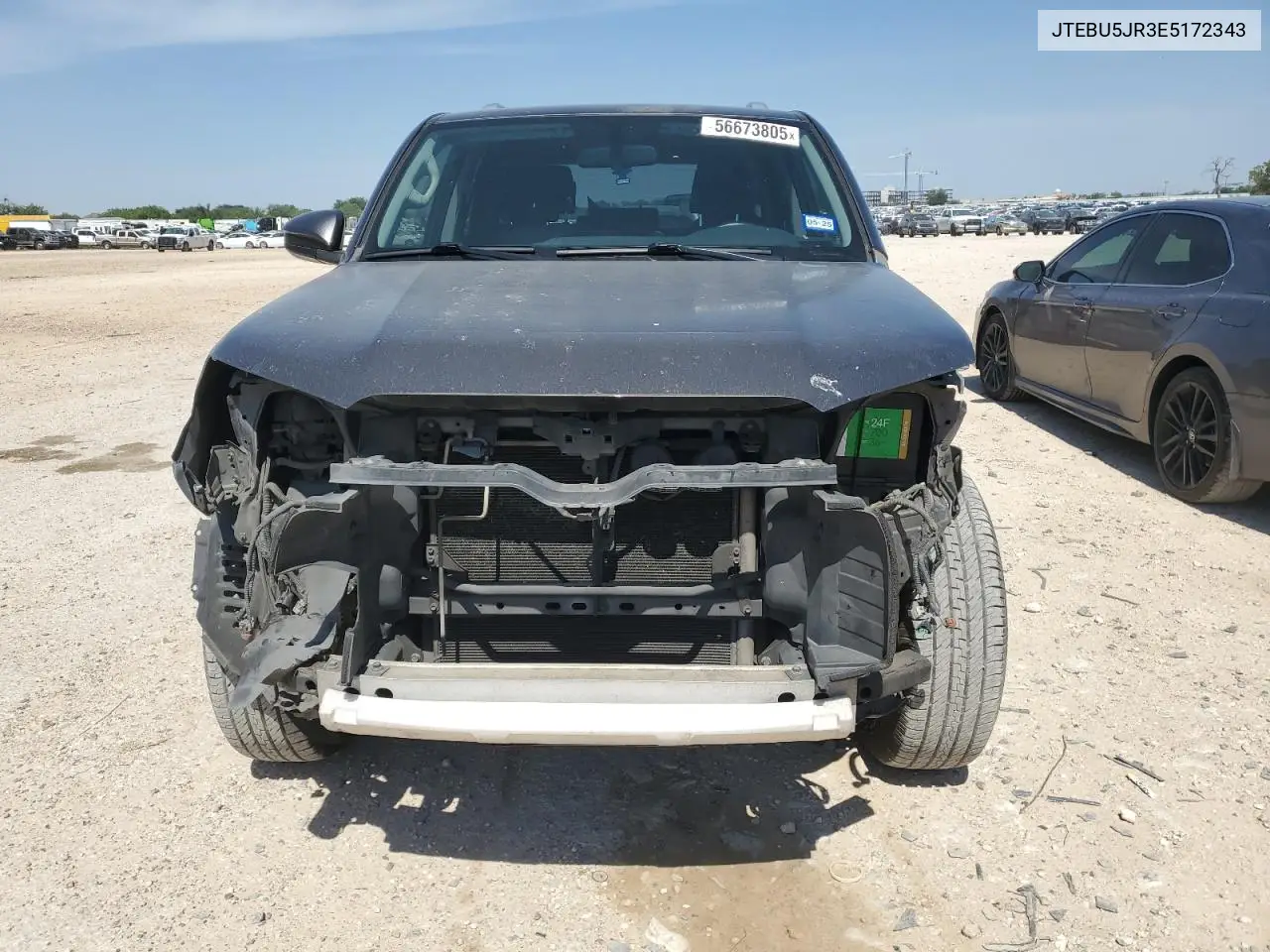 2014 Toyota 4Runner Sr5 VIN: JTEBU5JR3E5172343 Lot: 56673805