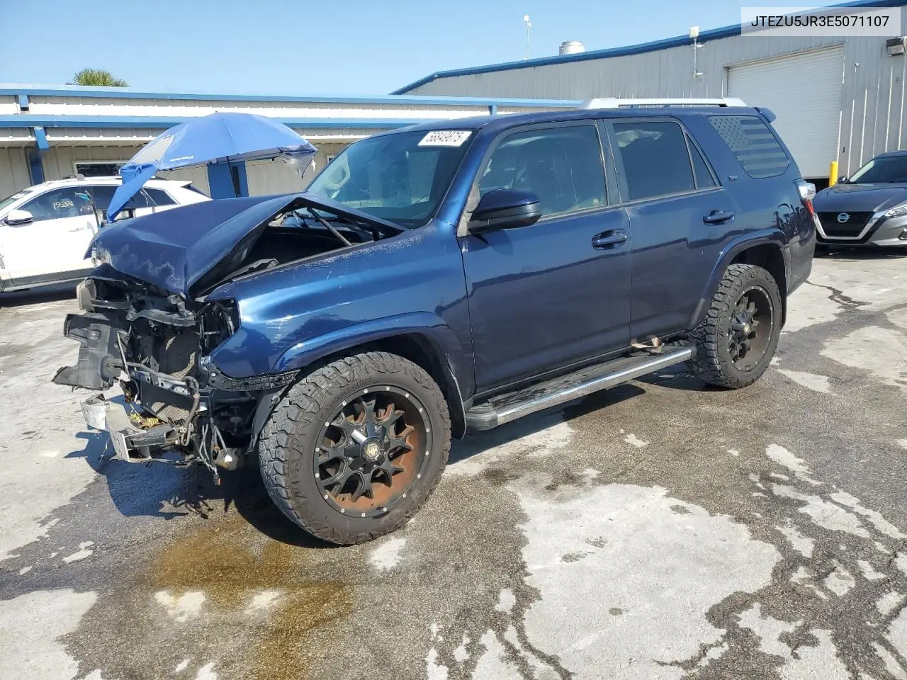 2014 Toyota 4Runner Sr5 VIN: JTEZU5JR3E5071107 Lot: 56849675