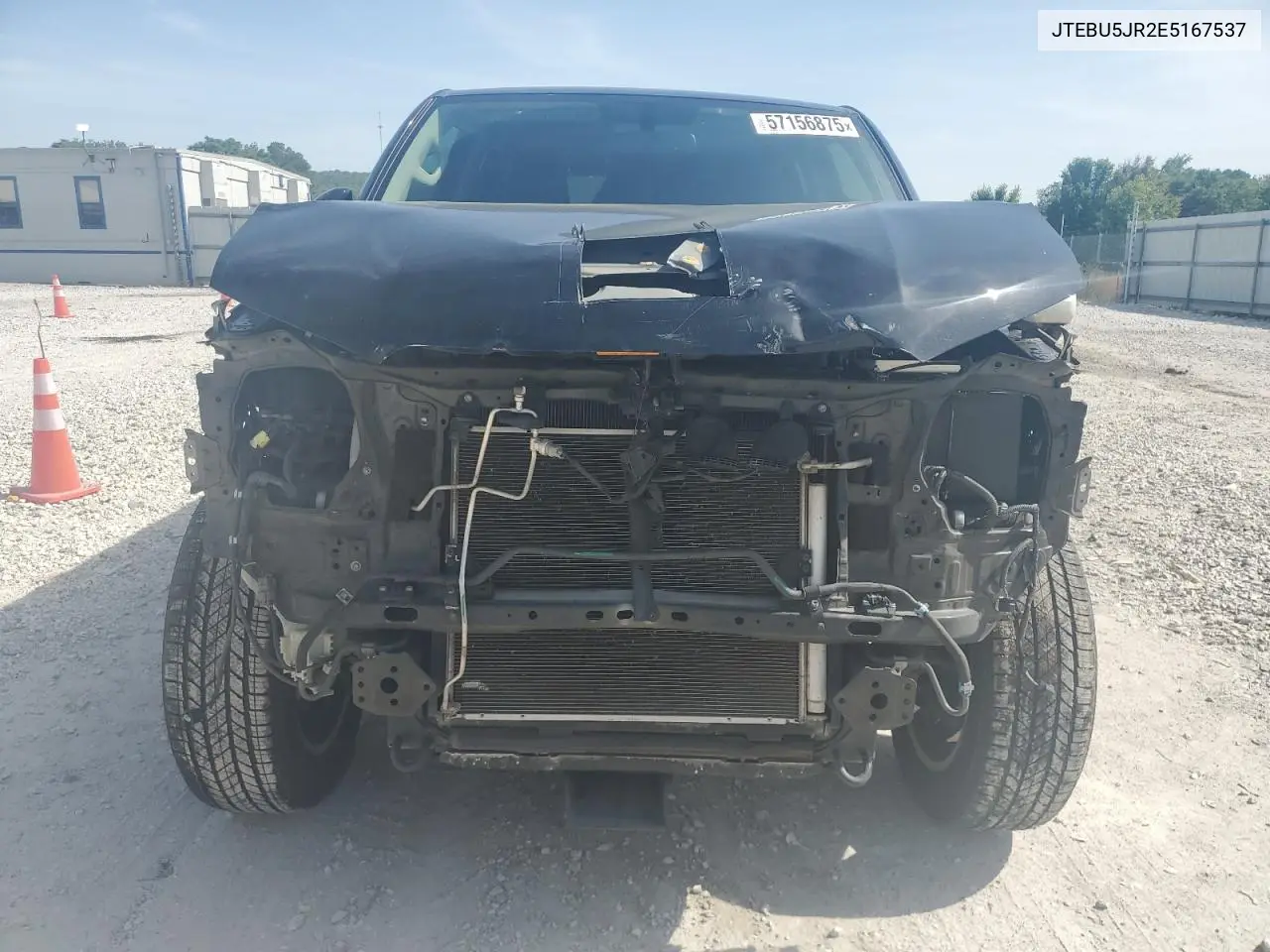 2014 Toyota 4Runner Sr5 VIN: JTEBU5JR2E5167537 Lot: 57156875