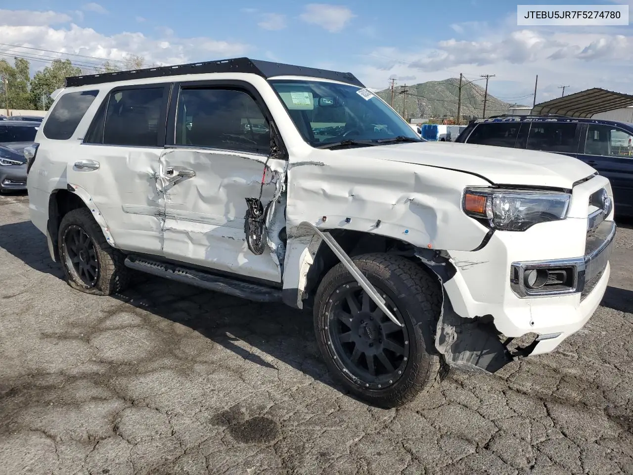 2015 Toyota 4Runner Sr5 VIN: JTEBU5JR7F5274780 Lot: 50302435