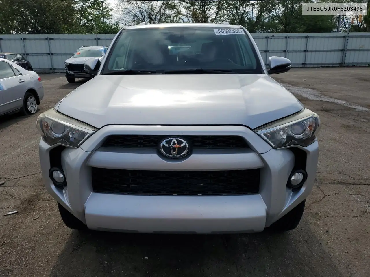 2015 Toyota 4Runner Sr5/Sr5 Premium VIN: JTEBU5JR0F5203498 Lot: 56595885