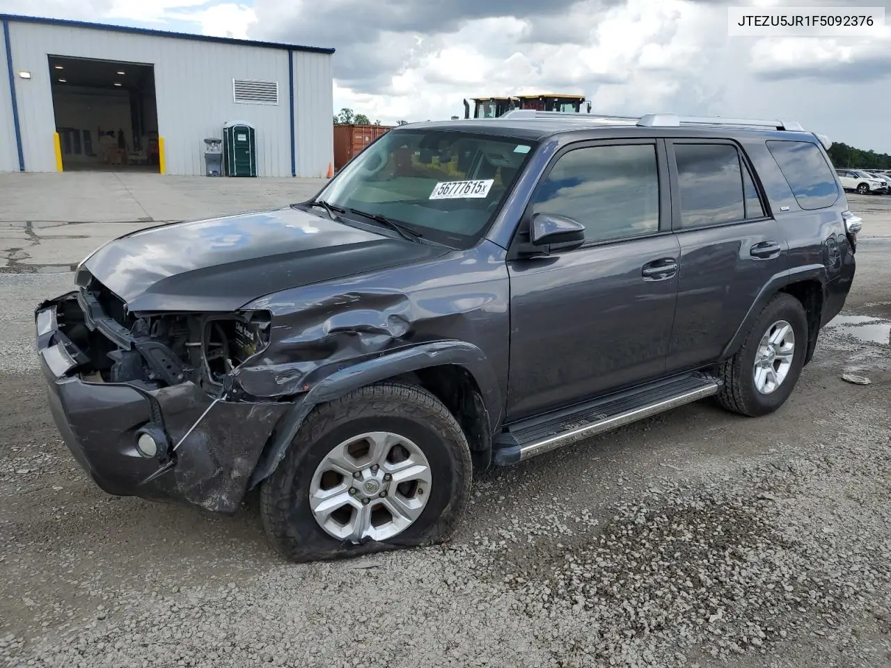 2015 Toyota 4Runner Sr5 VIN: JTEZU5JR1F5092376 Lot: 56777615