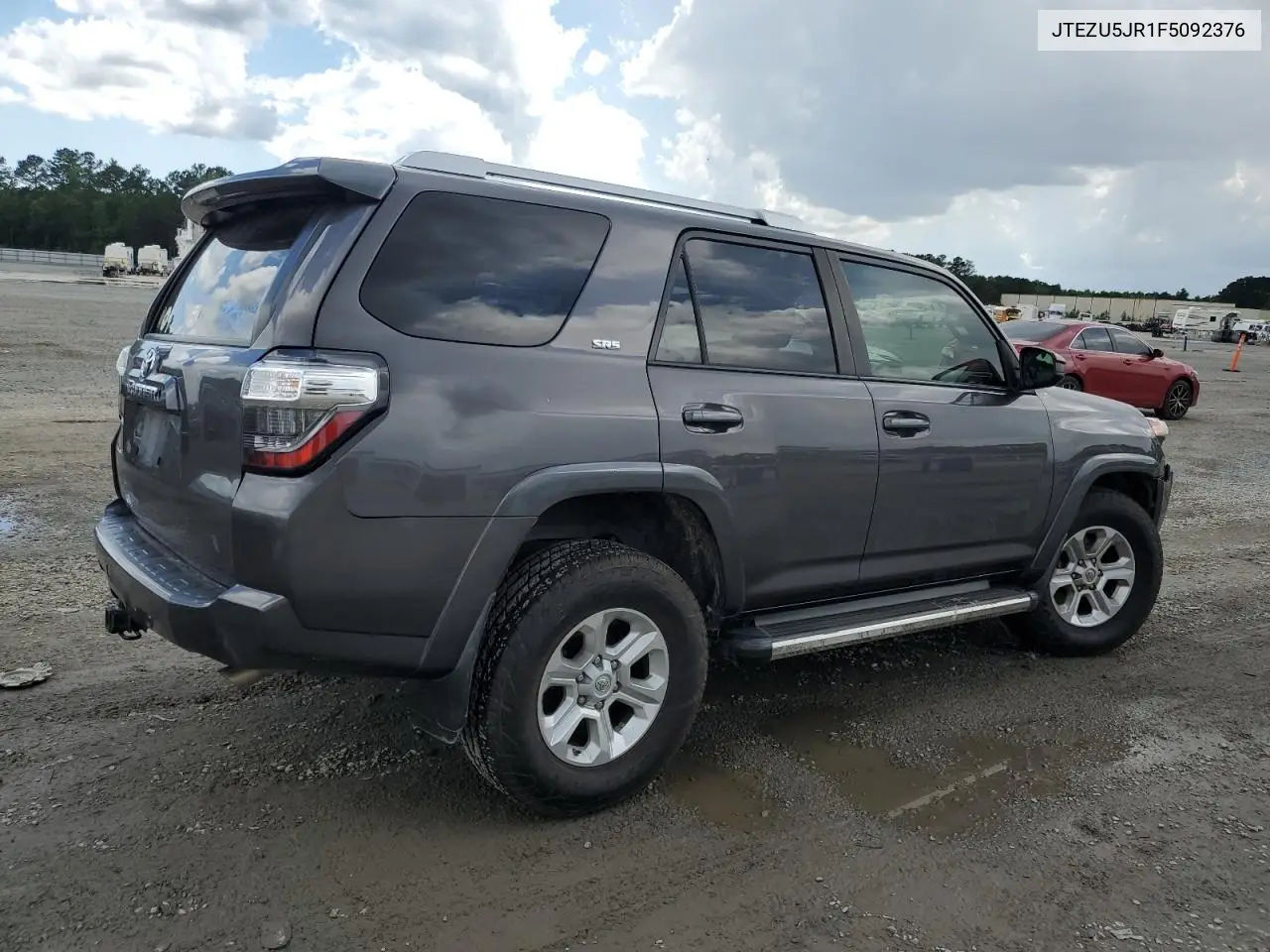 2015 Toyota 4Runner Sr5 VIN: JTEZU5JR1F5092376 Lot: 56777615