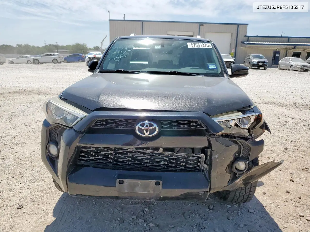 2015 Toyota 4Runner Sr5 VIN: JTEZU5JR8F5105317 Lot: 57031275