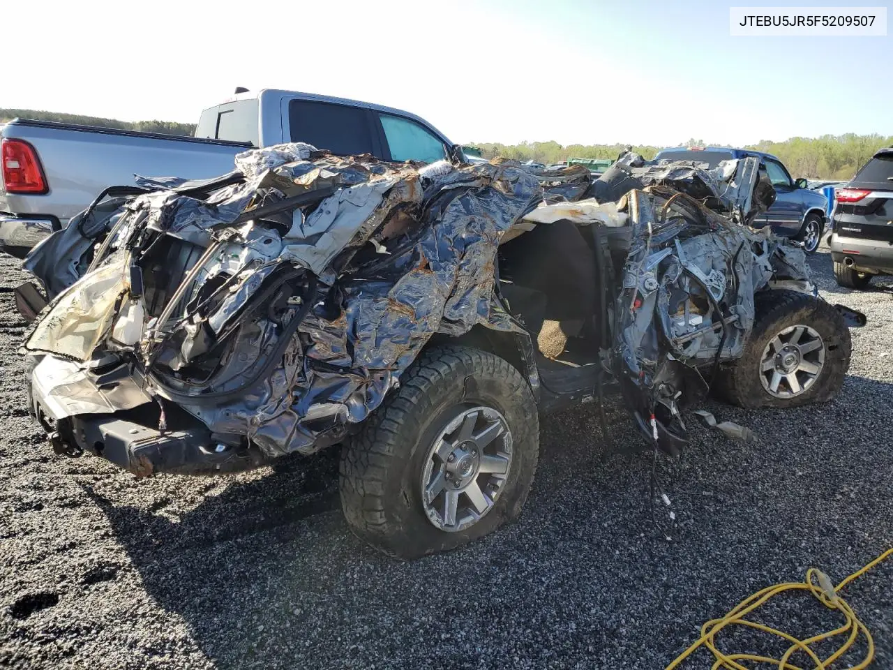 2015 Toyota 4Runner Sr5/Sr5 Premium VIN: JTEBU5JR5F5209507 Lot: 61492535