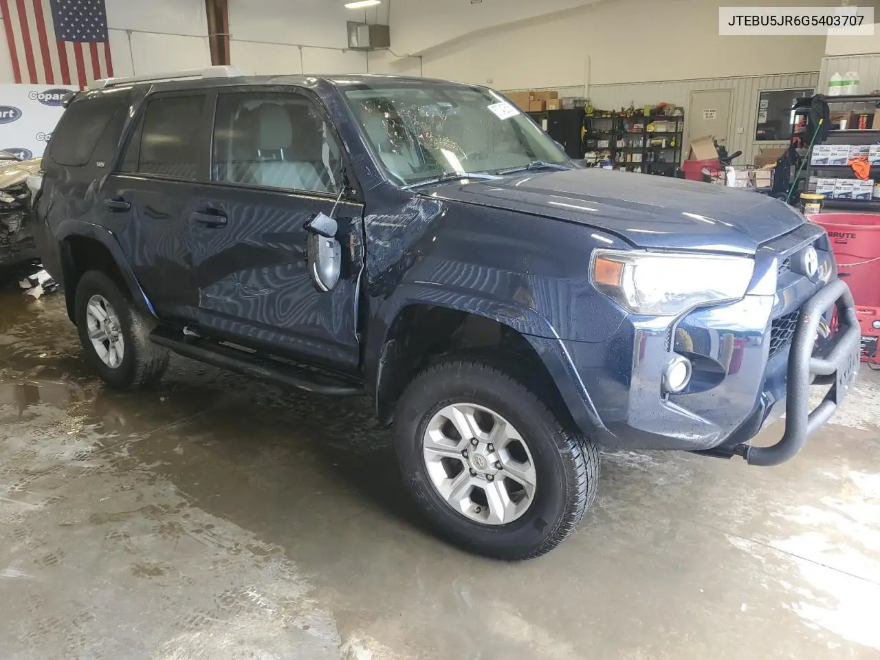 2016 Toyota 4Runner Sr5/Sr5 Premium VIN: JTEBU5JR6G5403707 Lot: 57042535