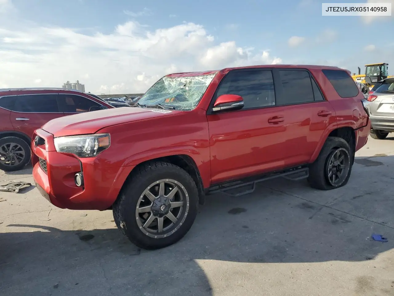 2016 Toyota 4Runner Sr5 VIN: JTEZU5JRXG5140958 Lot: 60661655