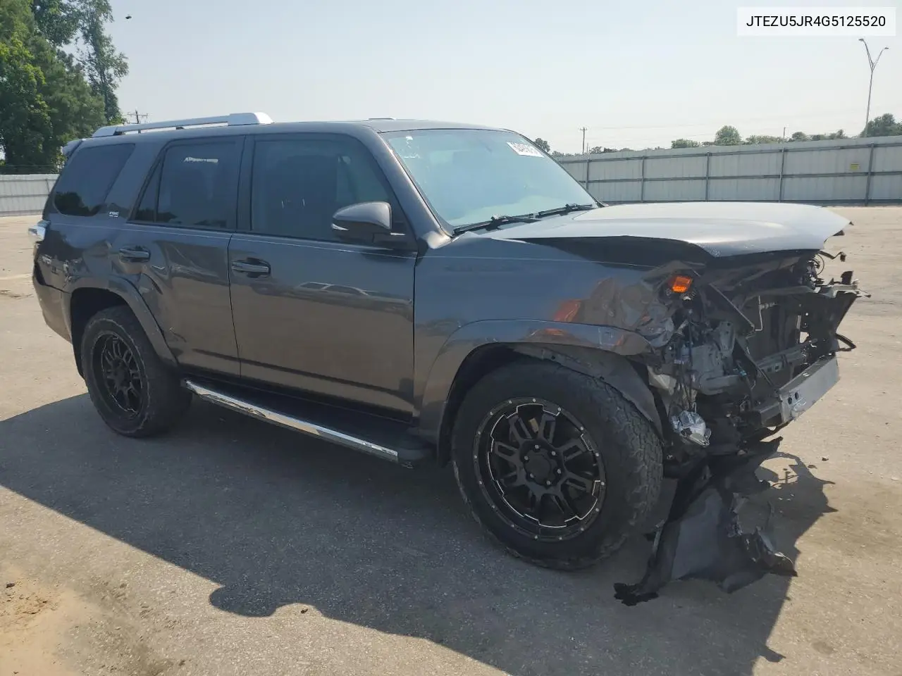2016 Toyota 4Runner Sr5 VIN: JTEZU5JR4G5125520 Lot: 62491615