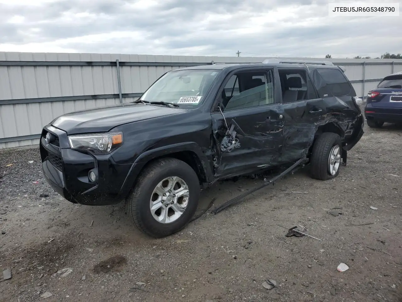 2016 Toyota 4Runner Sr5/Sr5 Premium VIN: JTEBU5JR6G5348790 Lot: 65653785