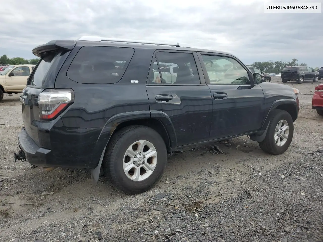 2016 Toyota 4Runner Sr5/Sr5 Premium VIN: JTEBU5JR6G5348790 Lot: 65653785