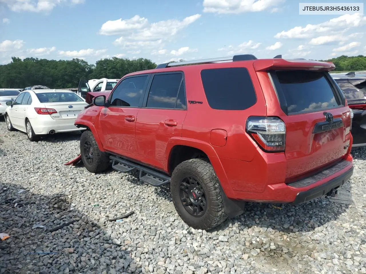 2017 Toyota 4Runner Sr5/Sr5 Premium VIN: JTEBU5JR3H5436133 Lot: 56115755