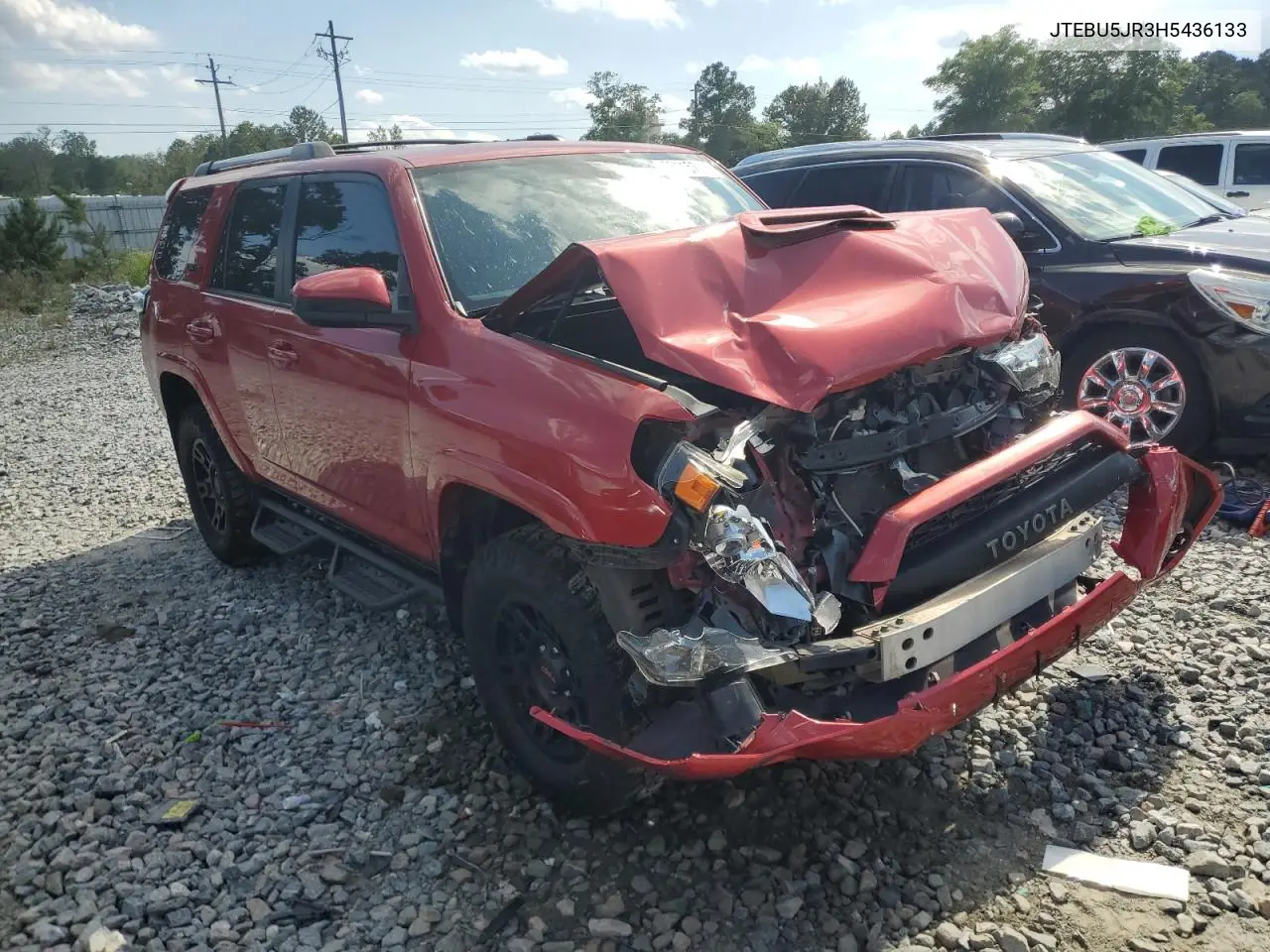 2017 Toyota 4Runner Sr5/Sr5 Premium VIN: JTEBU5JR3H5436133 Lot: 56115755