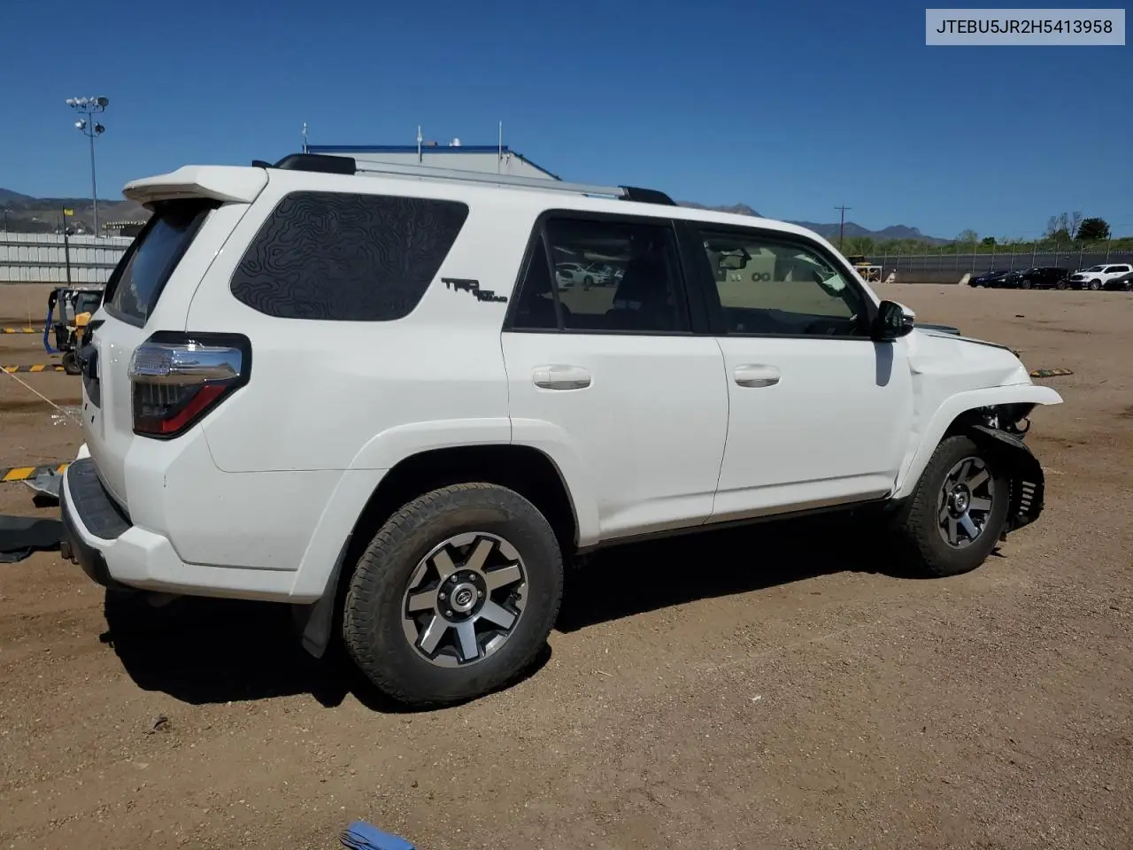 2017 Toyota 4Runner Sr5/Sr5 Premium VIN: JTEBU5JR2H5413958 Lot: 56967565