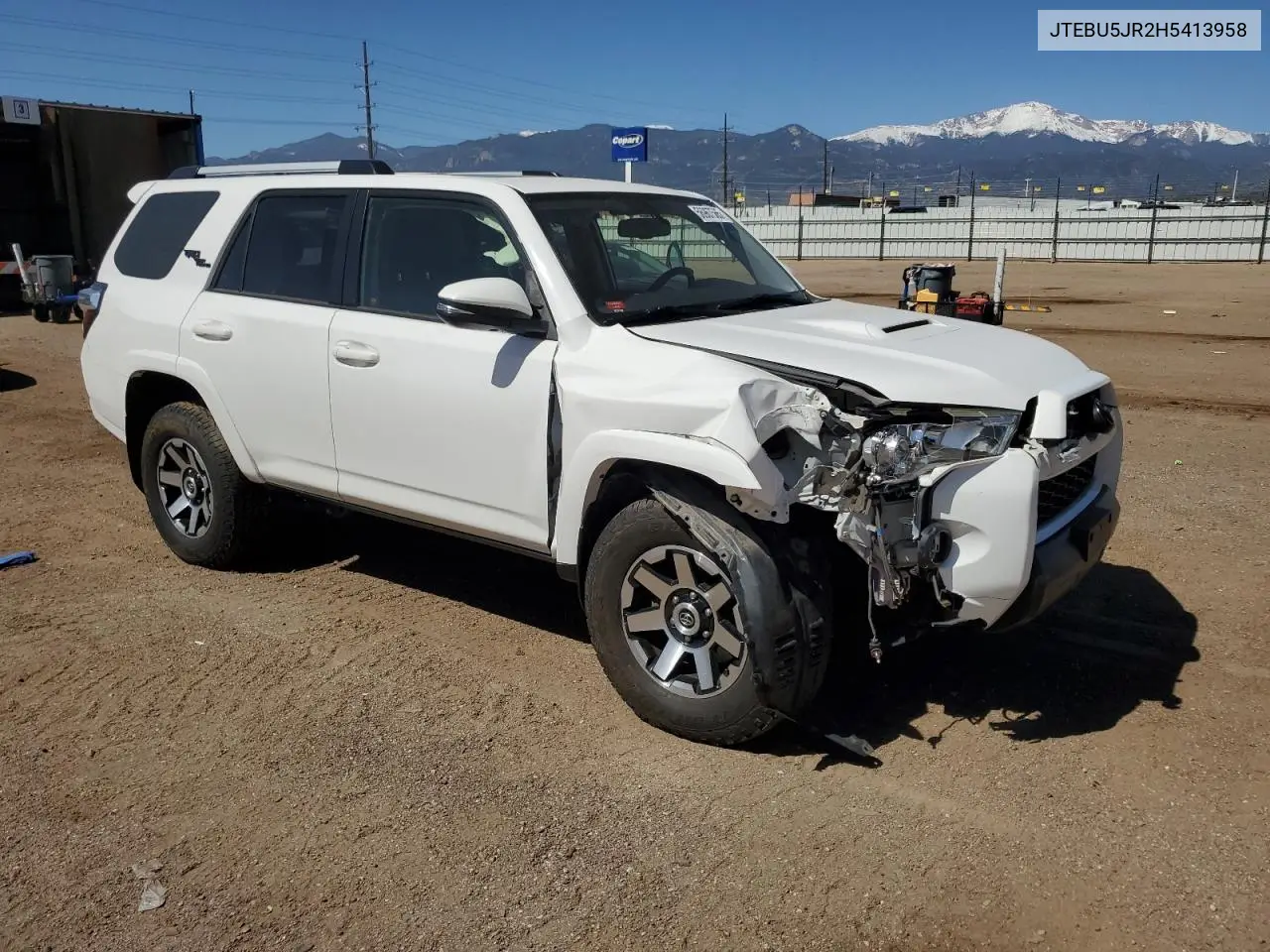 2017 Toyota 4Runner Sr5/Sr5 Premium VIN: JTEBU5JR2H5413958 Lot: 56967565
