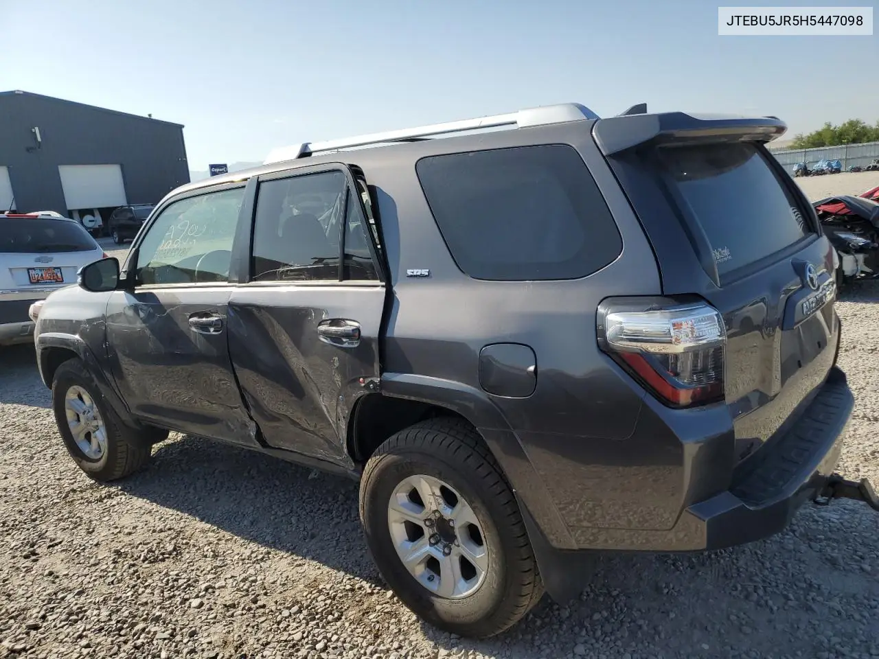 2017 Toyota 4Runner Sr5/Sr5 Premium VIN: JTEBU5JR5H5447098 Lot: 61288605