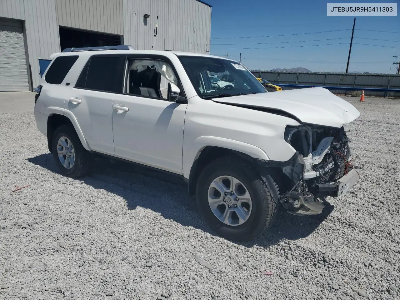 2017 Toyota 4Runner Sr5/Sr5 Premium VIN: JTEBU5JR9H5411303 Lot: 62328665