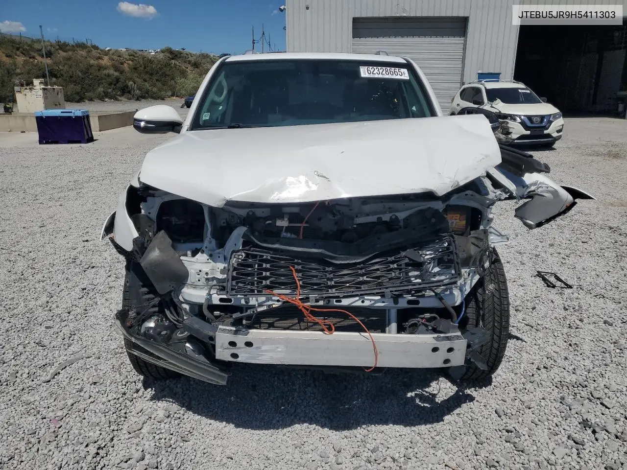 2017 Toyota 4Runner Sr5/Sr5 Premium VIN: JTEBU5JR9H5411303 Lot: 62328665