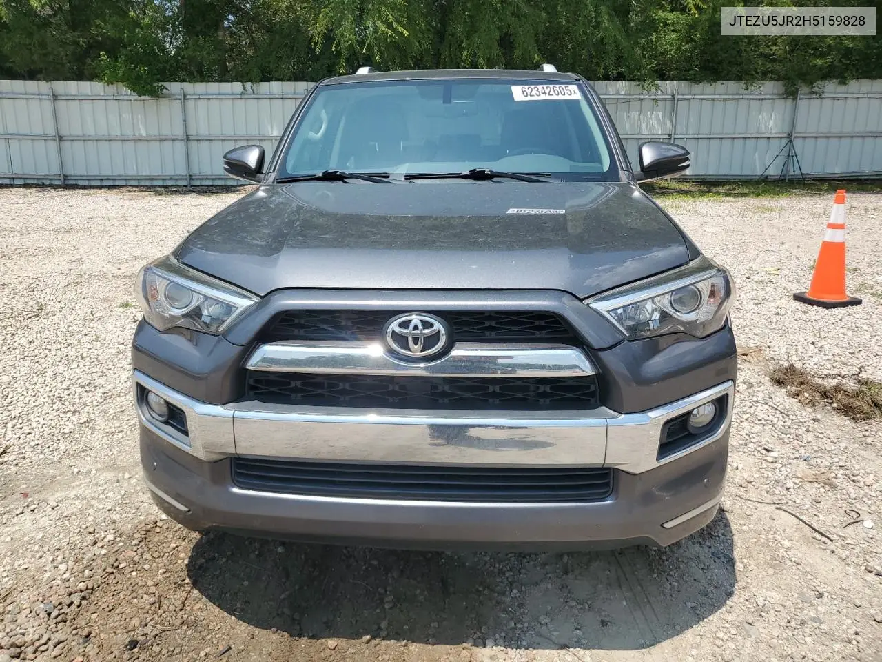 2017 Toyota 4Runner Sr5 VIN: JTEZU5JR2H5159828 Lot: 62342605