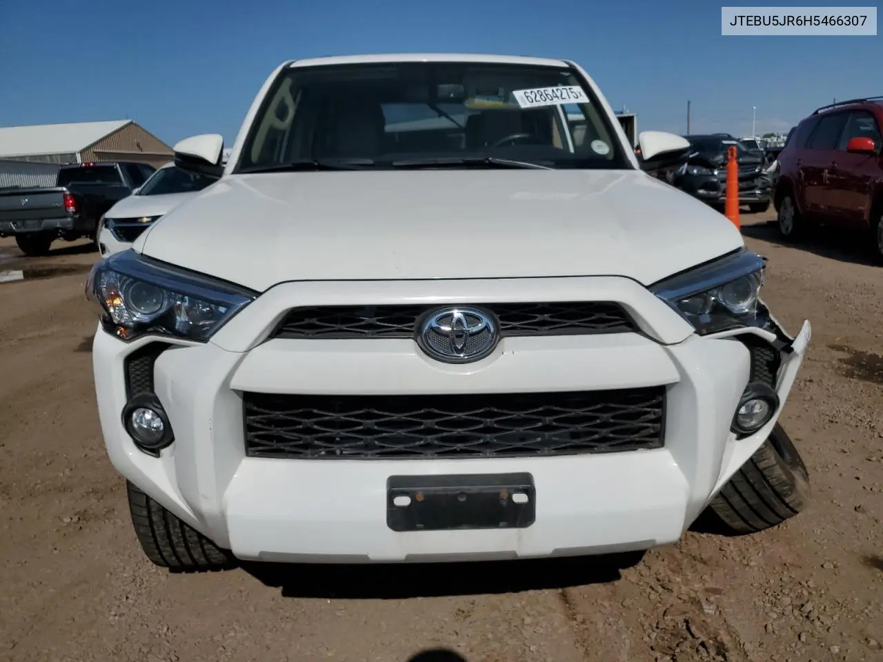 2017 Toyota 4Runner Sr5/Sr5 Premium VIN: JTEBU5JR6H5466307 Lot: 62864275
