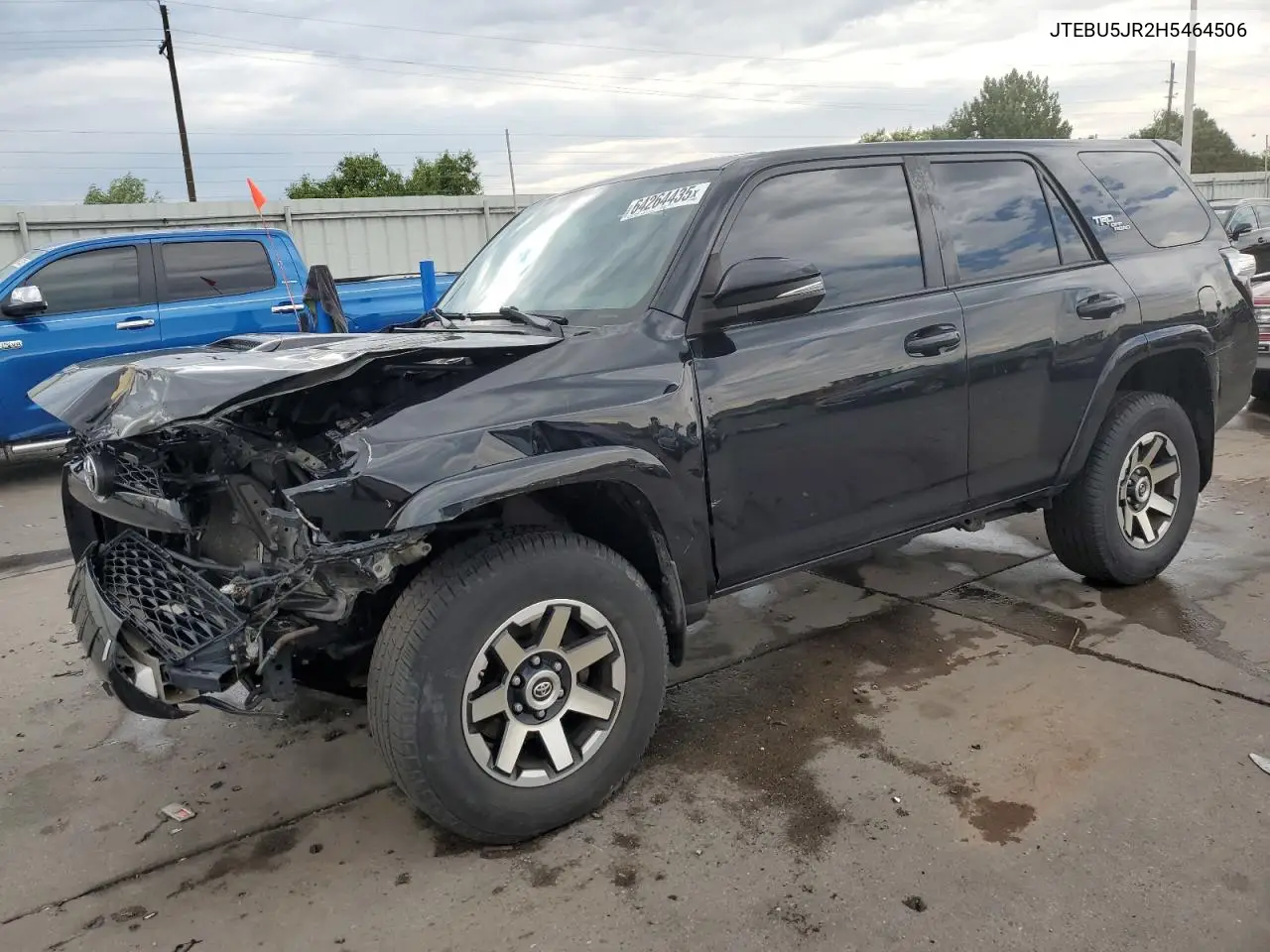 2017 Toyota 4Runner Sr5/Sr5 Premium VIN: JTEBU5JR2H5464506 Lot: 64264435