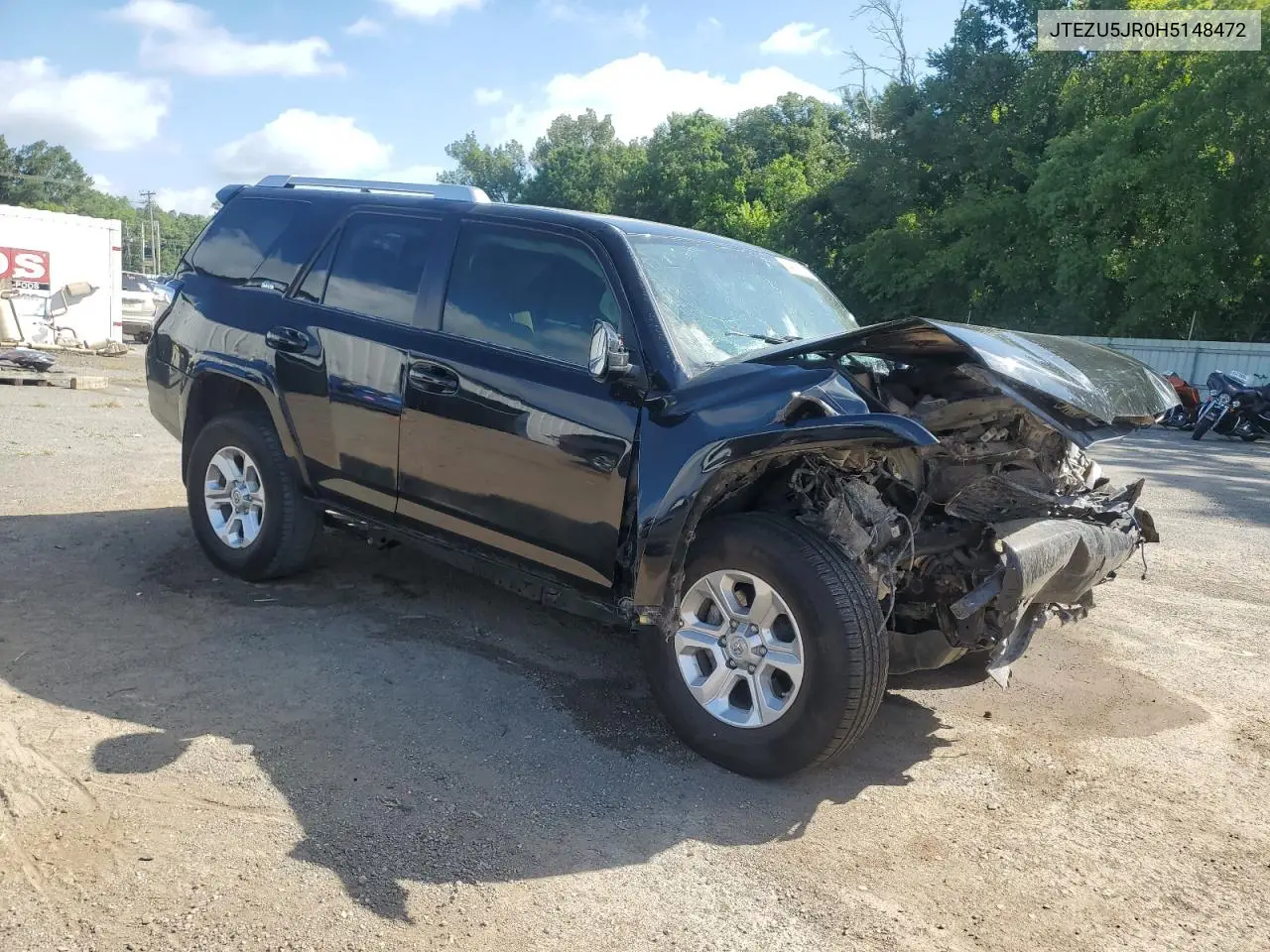 2017 Toyota 4Runner Sr5 VIN: JTEZU5JR0H5148472 Lot: 64958915