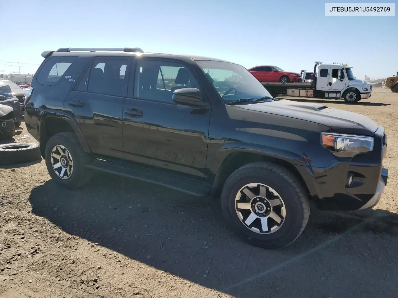 2018 Toyota 4Runner Sr5/Sr5 Premium VIN: JTEBU5JR1J5492769 Lot: 50423735