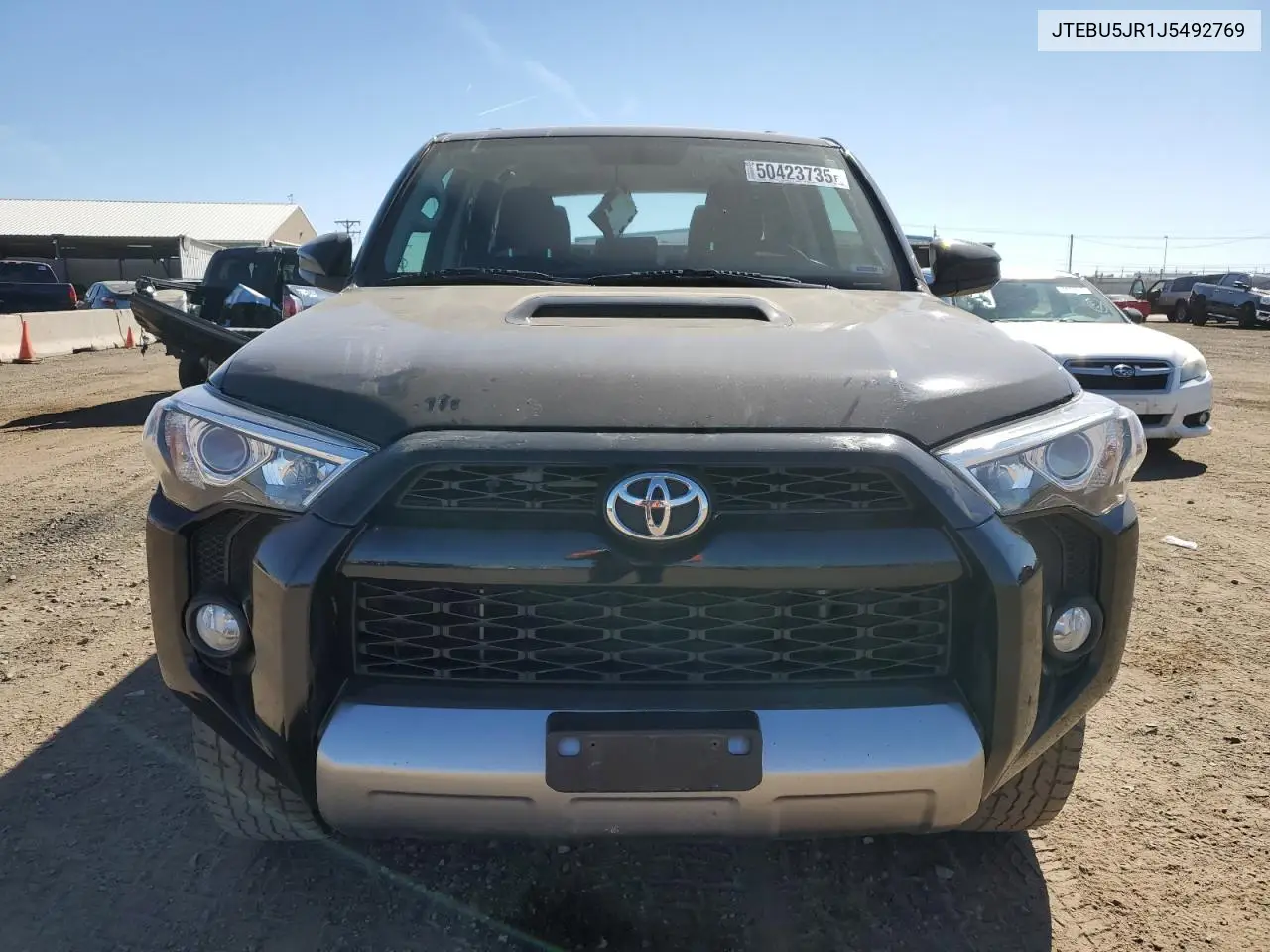 2018 Toyota 4Runner Sr5/Sr5 Premium VIN: JTEBU5JR1J5492769 Lot: 50423735
