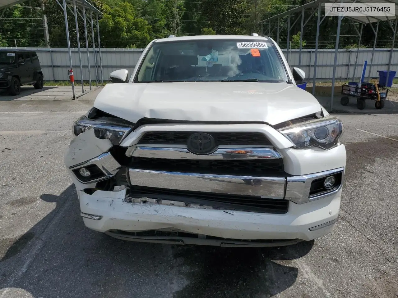 2018 Toyota 4Runner Sr5 VIN: JTEZU5JR0J5176455 Lot: 56550485