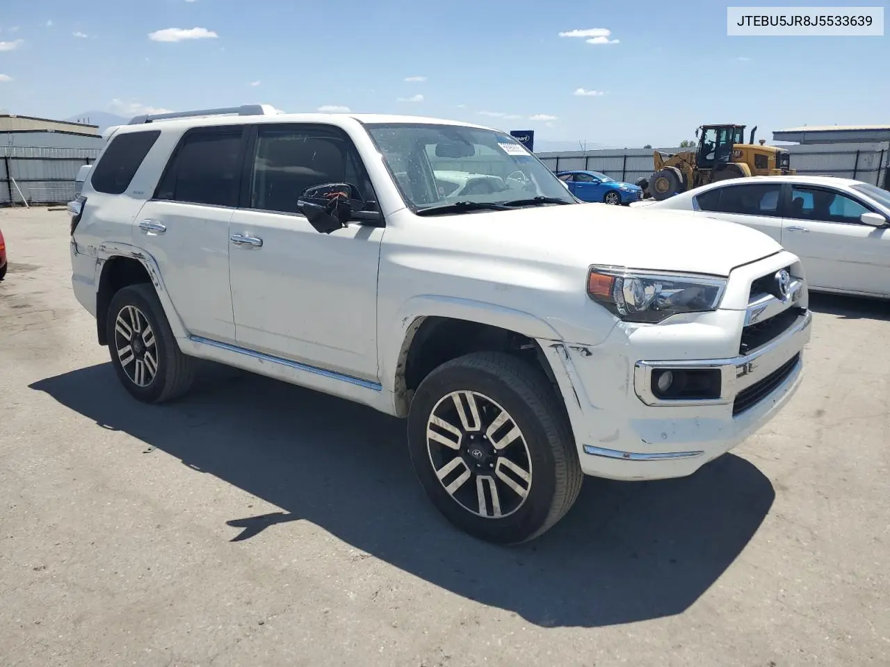 2018 Toyota 4Runner Sr5/Sr5 Premium VIN: JTEBU5JR8J5533639 Lot: 56989305