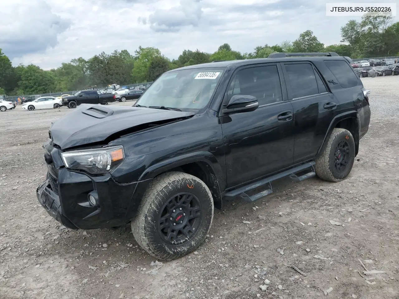 2018 Toyota 4Runner Sr5/Sr5 Premium VIN: JTEBU5JR9J5520236 Lot: 56994135