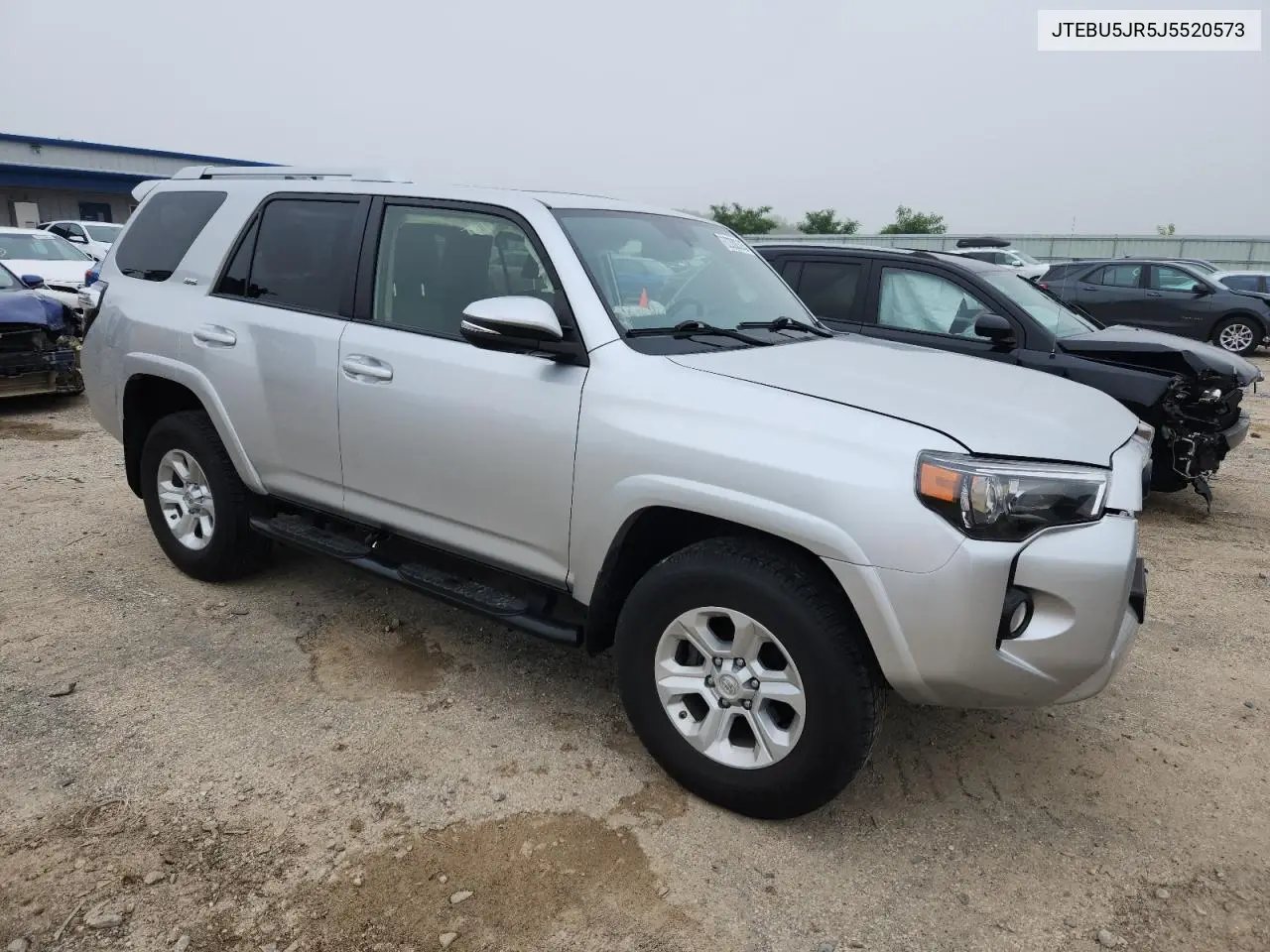 2018 Toyota 4Runner Sr5/Sr5 Premium VIN: JTEBU5JR5J5520573 Lot: 62308305