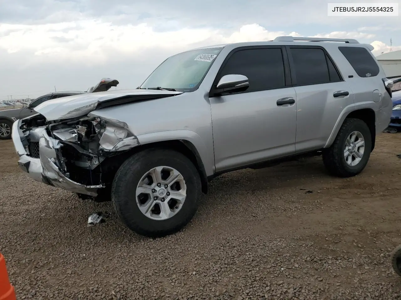 2018 Toyota 4Runner Sr5/Sr5 Premium VIN: JTEBU5JR2J5554325 Lot: 64368695