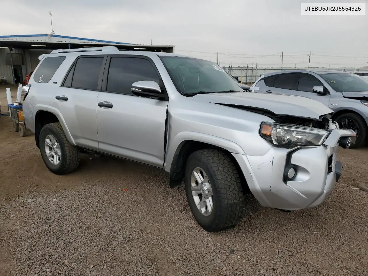2018 Toyota 4Runner Sr5/Sr5 Premium VIN: JTEBU5JR2J5554325 Lot: 64368695