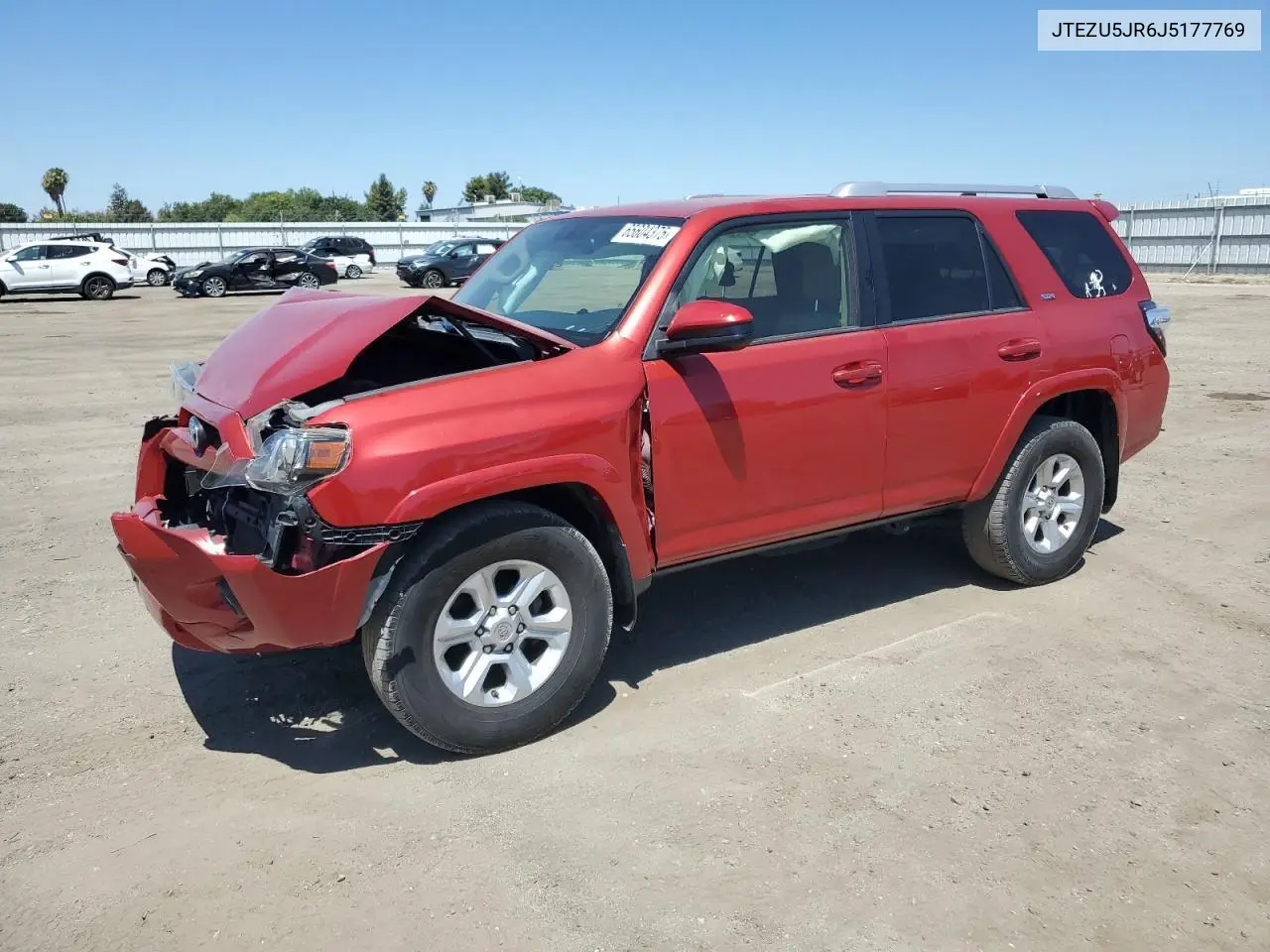 2018 Toyota 4Runner Sr5 VIN: JTEZU5JR6J5177769 Lot: 65604375