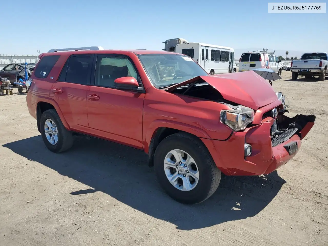 2018 Toyota 4Runner Sr5 VIN: JTEZU5JR6J5177769 Lot: 65604375