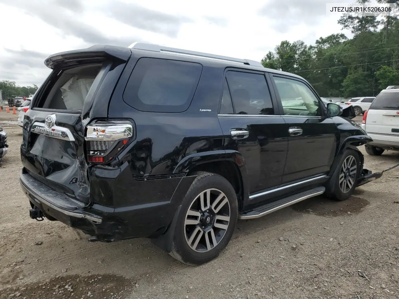 2019 Toyota 4Runner Sr5 VIN: JTEZU5JR1K5206306 Lot: 55649785