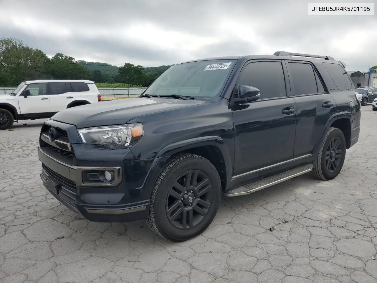 2019 Toyota 4Runner Sr5/Sr5 Premium VIN: JTEBU5JR4K5701195 Lot: 56666725