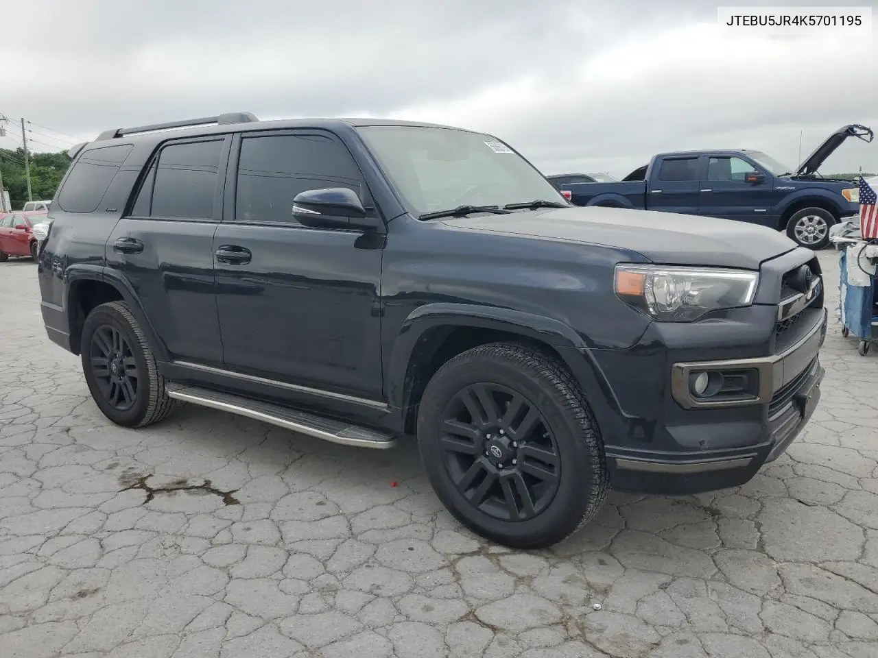 2019 Toyota 4Runner Sr5/Sr5 Premium VIN: JTEBU5JR4K5701195 Lot: 56666725