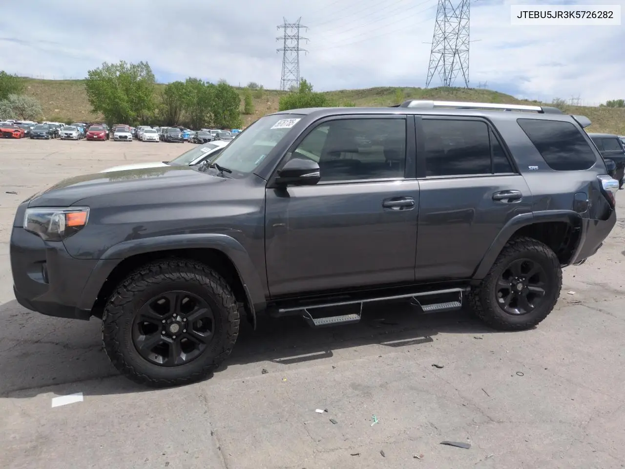 2019 Toyota 4Runner Sr5/Sr5 Premium VIN: JTEBU5JR3K5726282 Lot: 56761785