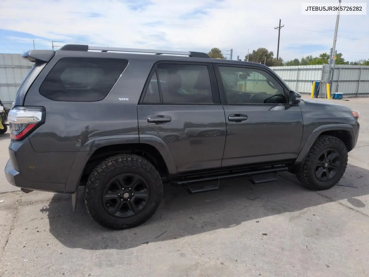 2019 Toyota 4Runner Sr5/Sr5 Premium VIN: JTEBU5JR3K5726282 Lot: 56761785