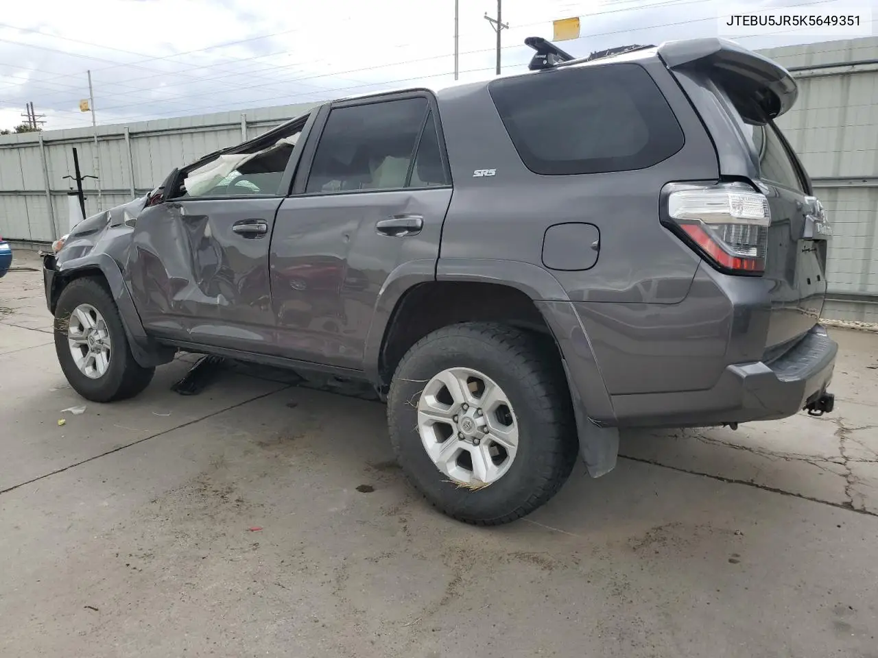 jtebu5jr5k5649351 JTEBU5JR5K5649351 2019 Toyota 4Runner Sr5/Sr5 Premium