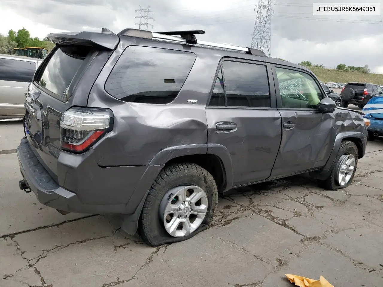 jtebu5jr5k5649351 JTEBU5JR5K5649351 2019 Toyota 4Runner Sr5/Sr5 Premium