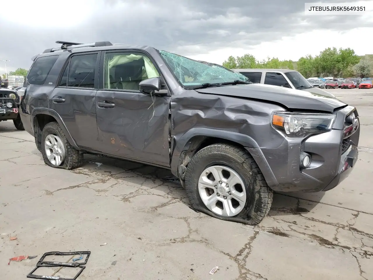 jtebu5jr5k5649351 JTEBU5JR5K5649351 2019 Toyota 4Runner Sr5/Sr5 Premium
